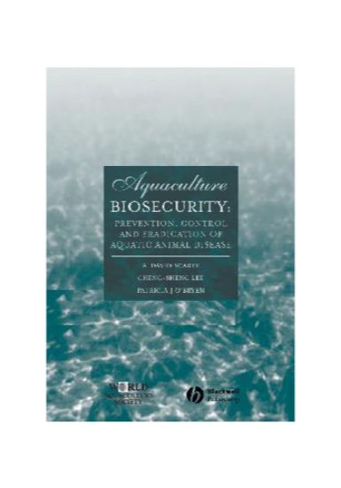 Picture of Aquaculture Biosecurity: Prevention, Control and Eradication of Aquatic Animal Disease